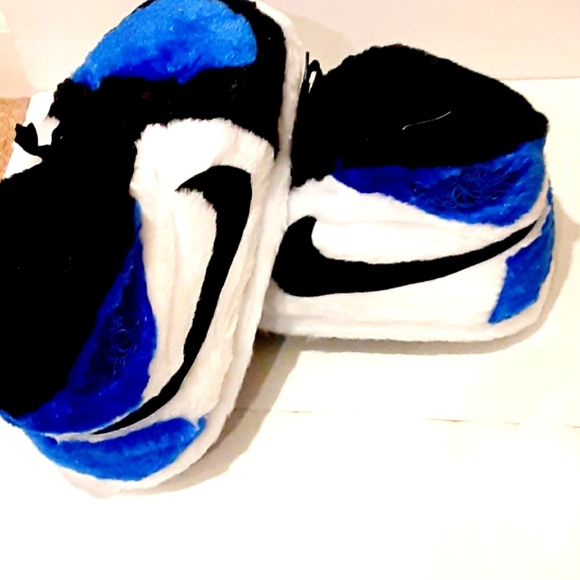 OG Blue And White Sneakers Slippers - Picture 3 of 3